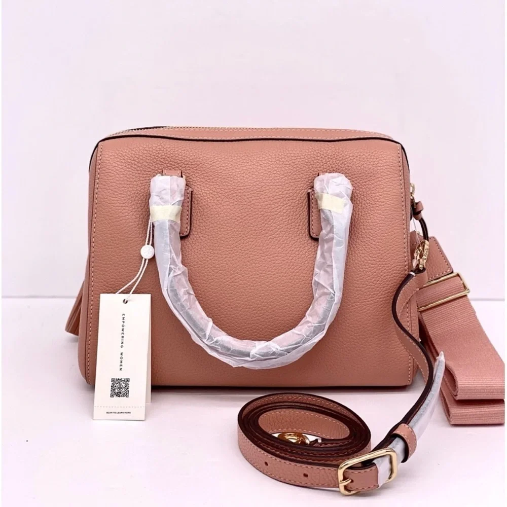 Tory Burch Thea Web Small Satchel Crossbody